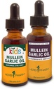 Herb Pharm Mullein Ķiploku eļļa, 1 Oz un Kids Mullein Ķiploku eļļa, 1 Oz Augu dāvanu komplekts