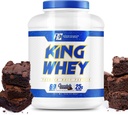 Ronnie Coleman Signature Series King Mass XL Protein Pulveris, Svars un Muskuļu Gainer, 60g Olbaltumvielas, 180g Ogļhidrāti, 1000+ Kalorijas Per Serving, Kreatīns un Glutamīns (20lb, Tumšā Šokolāde)