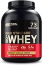 Optimum Nutrition Gold Standard 100% sūkalu proteīns Pulveris, Francijas Vanilla Creme, 5 mārciņa (iepakojums May Vary)