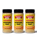 Bragg Uztura rauga sezonas – Vegan, bez lipekļa siera pārslas – labs avots olbaltumvielu un vitamīnu – uzturs Savory Parmesan Siers aizstājējs – NeĢMO Verified, 4.5 unce, 3-Pack