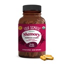 Four Sigmatic Memory Capsules ; Samazināt Smadzeņu Migu & Uzlabot Atmiņu     ; Nootropais Papildinājums Smadzeņu Atbalstam ar Cordyceps Sēnes, Gotu Kola, Turmeric, Ashwagandha & Folate ; 30 Kalpo