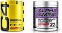 Celucor C4 Original Pirms Workout Pulveris Augļu pūderis - C vitamīns Imūnsupport & Alpha Amino EAA & BCAA Pulveris  - sazarotas ķēdes Essential Aminoskābes + Elektrolīti -- Fruit Punch 30 Kalpo
