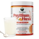 Danodia Foods Organic Psyllium Husk pulveris Milzīgs Orange Flavor, 200g (8.8oz)  - Sat-Isabgols ar 5 Pievienots Ārstniecības augi ) - Nesaldināts, bez lipekļa, dabas Fiber papildinājums gremošanas veselībai