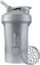 BlenderBottle Classic V2 Shaker Pudele Perfekts Olbaltumvielu Shakes un Pre Workout, 20-Ounce, Pebble Grey