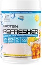 Ticiet bagātinātāji Protein Refresher (25 Servings) - Revolucionārās sulas tipa sūkalu proteīna pulveris fitnesa, kultūrisms, vingrošanas, vai lielākas olbaltumvielu ieplūdes (25 Scoops, citronu ledus tēja)