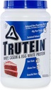 Body Nutrition Trutein High Protein Pulveris: 45% Sūkalas, 45% Kazeīns, 10% Olu balts, bez lipekļa, zems nātrija līmenis, zāles kausētu sūkalu olbaltumvielu pulveris, Gym papildinājums un brokastis Shake, sarkans Velvet kūka, 2lb