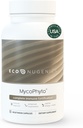EcoNugenics MycoPhyto Complex: sēņu papildinājums intensīvai imūnās atbalsta – 60 kapsulas – Ietver Turcijas astes, Reisi, Cordyceps, Maitake & More – Enerģija, Gut Health & Nootropic Brain Support