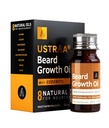 USTRAA Beard Growth Oil - vairāk bārda augšana, ar Redensyl, 8 Dabas eļļas, tostarp Jojoba Oil, E vitamīns, Barošana un stiprināšana, Nav kaitīgas ķimikālijas