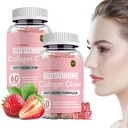 Glutatione kolagēns Glow, Glutatione kolagēns Glow Gumies, kolagēns Gumies sievietēm ādas kopšanas,Korean kolagēns Gumies atjaunot ādu (2PCS)