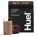 Huel Vegan Protein Powder -- Chocolate Fudge Brownie - Complete Nutrition - 20g Protein Powder -- 100% Plant-Based -- 27 Vitamīni un minerālvielas, bez lipekļa, bez GMO, bez laktozes - 26 Servējumi