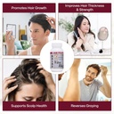 Vita Green Ultimate Bundle - Vita Hair (90 kapsulas) & Reishi Sēnes Lingzhi (72 kapsulas) & Turkey Tail Essence (60)