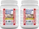 Yerba Prima Viss Psyllium Husk Fiber papildinājums 20 oz (2. iepakojums) - Vegan, bez lipekļa, ne-ĢMO