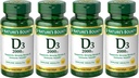 Dabas bounty vitamīns D3 2000 SV Softgels 150 ea (iepakojums no 4)
