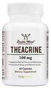 Theacrine (Teacrine) 100 Mg, 60 kapsulas - enerģija un fokusa papildinājums (līdzīgi kofeīna tabletes, bet vairāk pievilcīgs un ilgstošāks) Ne-GMO un lipeklis bez dubultkoka