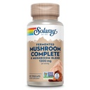 SOLARAY Fermentēto sēņu komplekss - Organic Chaga, Reishi, Shiitake, Cordyceps, Turkey Astes sēnes un lauvas Mane Papildkapsules - 8 Sēņu papildinājums - ne-GMO, 30 Kalpojumi, 60 VegCaps