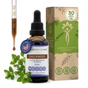 Tribe Cickweed Tinktūra Bezalkohola šķidruma ekstrakta noslēpumi, Chickweed (Stellaria Media) Kaltētas virsējo daļu (2 FL OZ)