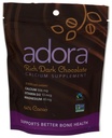 Adora kalcija piedevas disks, tumšā šokolāde, 30-500 mg