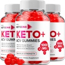 (3 Pack) Keto One Gumies Advanced Loss - ACV Gumies Maksimālais spēks, Keto One Keto Plus ACV Svara vadība Gumies Apple Sidra Etiķis, Keto One Gumies Reviews B12 Keto+ACV (180 Gumies)