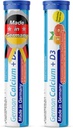 Vācu kalcijs + VIT. D - 40 Veģetāriskais dzēriens Putojošās tabletes - Orange- Grapefruit Flavor - ražotas Vācijā