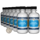 Kalcija karbonāts / 3 gabali / 12 pudeles / 97.55% Pure Food Grade/Fine Powder