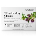 Shaklee - 7-Day Healthy Cleanse: Complete System Reset, un enerģijas Boost - ar probiotikām, aknu atbalsts, un augu tīrīšanu - Step-by-Step Guide - 7 Dienas Rīta un nakts paketes