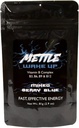 Enerģijas Dzēriens Pulveris - 75 Kalpojumi - 200mg bez cukura Kofeīns - Maltītes Enerģijas Dzēriens Mix (Mixed Berry Blue)