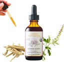 Urban Moonshine Simmer Down Tonic - Stress Support* with Ashwagandha & Milky Auzas - Soothes Nervozitāte un uzbudināmība* - Veicina Mellow Mood* - Gluten Bezmaksas Herbal Papildinājums - 2 Fl Oz