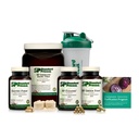 Standarta procesa attīrīšanas produktu komplekts ar SP pilnīgu bez piena produktiem un Gastro Fiber - 21-Day Detox veselīga ķermeņa uzturēšanai - Vegan, bez lipekļa un bez piena - 1 Komplekts