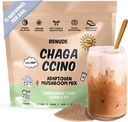 Renude Chagaccino - Chaga Sēņu pulveris, Sēņu kafija dzēriens Maisījums ar adaptogēniem, Dabiskā enerģija un imunoloģisks atbalsts, Vegan, Keto, Zero Calorie Sēņu pulveris - 15 Kalpojumi