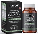 Miri Marine kolagēna tabletes – 3000 mg 1. tipa kolagēna hidrolizāts zivju aminoskābes – ar biotīnu, hialuronskābi, C vitamīnu, glutationu – kaulu locītavu matu ādas nagu papildinājums - (90 pc)