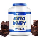 Ronnie Coleman Signature Series Sūkalu Koncentrāts + Izolātu Proteīnu Pulveris, Pirms treniņa Shake Mix Lean Muskuļu Atbalsts, Zems Cukura papildinājums sievietēm un vīriešiem, Šokolādes Brownie Flavor, 5 mārciņas