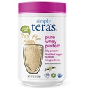 vienkārši tera ir Pure Whey Protein pulveris - zāles kausēts Vanilla sūkalu olbaltumvielu pulveris, tīrs, izgatavots bez mākslīgiem saldinātājiem, Non-GMO, Kosher, rBGH-free, Soy-free - 12 Oz.