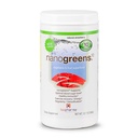 BioPharma Scientific NanoGreens Superfood Powder – Augļi un dārzeņi, Antioksidanti un probiotikas enerģijai, Gremošana un Imūnsupport – 30 Kalpojumi, zemeņu Flavor