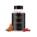 Black Girl Vitamīni - Probiotikas Gummies gremošanas veselību un imūno atbalstu, lipekļa bezmaksas vitamīni, (Avenberry-Watermelon), 60ct