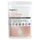 Organixx kolagēna peptīdi Pulveris ar C vitamīnu, I, II, III, V tips, X Hidrolizēts kolagēns, mati, naglas, āda, kaulu un locītavu veselība, novecošanās atbalsts, tīrs, bez lipekļa, bez iekaisuma, 20 Kalpo