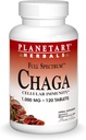 Planetary Herbals Chaga Full Spectrum, Enhancement Cellular Immunity, 120 Count (1. komplekts)