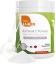 Zahler Bufered C vitamīna pulveris - Askorbīnskābe C vitamīns ar kalciju, magniju, kālija askorbātu Buferējošās minerālvielas - Košera Berry Flavor Ne-GMO C vitamīns Antioksidantu dzērienu maisījums - 11 Oz