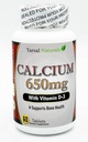 Calcium Plus vitamīns D3 60 Tabletes Visas dabas atbalsta kaulu veselību Laba senioriem Grūtniecība un menopauzes Ražots ASV Gluten Bezmaksas FDA Reģistrēts Facility Nav ĢMO