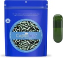 Capsuline Chlorophyll Krāsains izmērs 00 Tukšas Vegan Kapsulas - 1000 Skaits - Tukšas Veggie Pill Kapsulas - DIY Dārzeņu Kapsulas Pildījums - Tukši Caps - Kosher Ne- GMO Sertificēts (Zaļš)