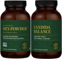 Global Healing Center - Oxy-Powder & Candida Cleanse Kit - Candida dabas tīrīšanai un detoksikācijai