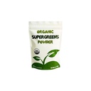 Cherie Sweet Heart Supergreens Pulveris - Green Superfood - Organic Greens Pulveris Super Greens - Smoothie Pulveris - Superfood Pulveris - Greens pulveris - 6 unces Super Greens Pulveris - 34 Servē
