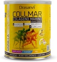 Drasanvi COLLMAR Hidrolizēts kolagēns ar magniju un turmeriku 300g Pulveris Vanilla Flavor - muskuļu augšanai un bez lipekļa