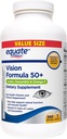 Equate Vision Formula 50+ luteīns, Zeaxanthin & Omega-3, 300 softgeli