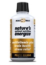 VESELĪBAS DIREKTĪVA - Dabas optimālā uztura enerģija Šķidrie multivitamīni Superfood - 140+ Nutrients - Garīgā skaidrība un enerģija - Imūnās un sirds un asinsvadu atbalsts – 30 Kalpojumi – Persiku Mango