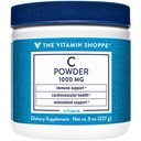 Vitamīnu veikals C vitamīna pulveris 1,000MG, antioksidants, kas atbalsta imūno un sirds un asinsvadu veselību (8 operācijas pulveris)