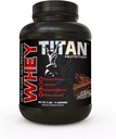 Titan Whey Protein pulveris - Premium, ātri absorbējošu Sūkalas ar 23g olbaltumvielu, BCAAs, & Gremošanas enzīmi uz vienu kalpot - Atbalsta Lean Muskuļu Masa & Optimāls Gremošanas - 5 Dūnas, Velnu Pārtikas Kūka