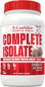 Complete Isolate Zāles kausēts sūkalu proteīns Izolāta pulveris - Nulles ogļhidrāti vai tauku, Sūkalu olbaltumvielu pulveris muskuļu augšanu un atjaunošanos, Non-GMO sūkalu olbaltumvielu pulveris - Šokolādes ledus krēms, 29 serv (2lb)