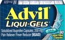 200 mg Solubilized Ibuprofēns (80-Count Liqui-Gel kapsulas, iepakojums pa 2)