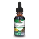 Dabas atbilde Organic Alkohols bezmaksas Black Cohosh Extract 1 Ziede menopauzes atbalstam - Kosher, bez lipekļa Menopauze Karstās zibspuldzes - papildinājumi sievietēm, ASV Made
